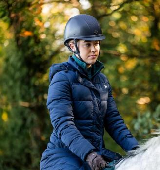 Horseware; Verde - wattierter Mantel - core navy