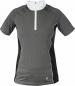 Preview: Horze; Damen-Funktions-T-Shirt Sini - schwarz/grau