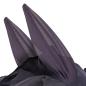 Preview: Shires; Pro Stretch Fliegenmaske - schwarz