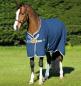 Preview: Horseware; RAMBO Helix Stable Sheet Disc - navy/silber