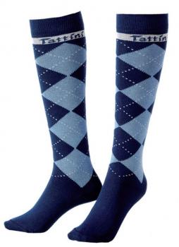 Tattini; Tartan Socks - blau