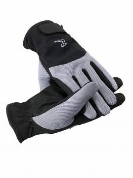 Horze; Neopren-Handschuhe - schwarz/grau