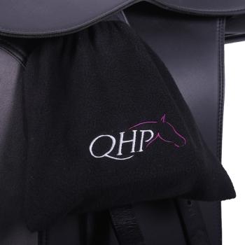 QHP;  Fleece-Schutzhüllen für Steigbügel - schwarz