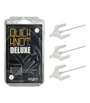 Einflechthilfe Quick Knot Deluxe - Standart - weiss
