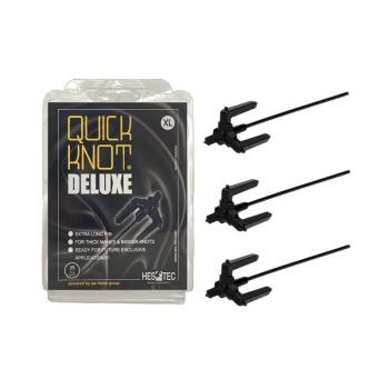 Einflechthilfe Quick Knot Deluxe - XL - schwarz