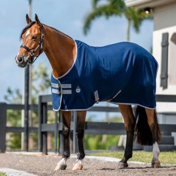 Horseware; AMIGO Stable Sheet - navy/titanium