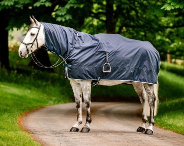 Horseware; Newmarket Rain Sheet Mack - witney navy