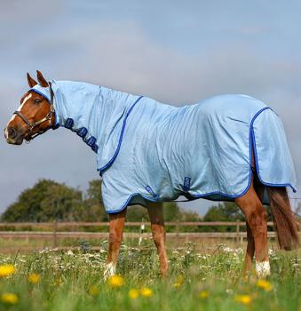Horseware; AMIGO Ripstop Hoody - azure blue