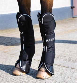 Horseware; RAMBO Travel Boots - navy/cream