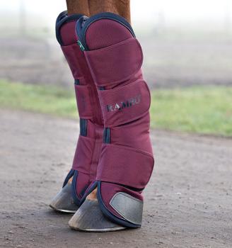 Horseware; RAMBO Travel Boots - burgundy