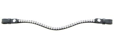 Meralino Stirnband Premium Crystal - silber