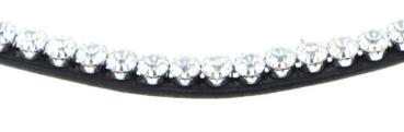 Preview: Meralino Stirnband Premium Crystal - silber