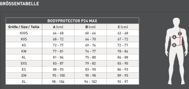 Preview: Waldhausen; Swing Bodyprotector P24 Max - Kinder - schwarz