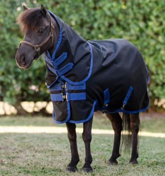 Horseware; AMIGO Ripstop 900D Petite Plus Turnout 0g - black/classicblue