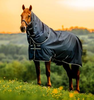 Horseware; AMIGO Ripstop 900D Plus Pony Turnout 0g - witney navy