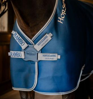 Preview: Horseware; RAMBO Airmax - navy / thunderstrorm