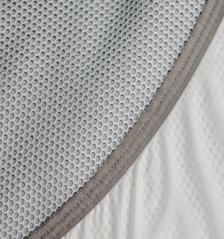 Preview: Horseware; AMIGO AirNet Cooler - heatherblue / titanium grey