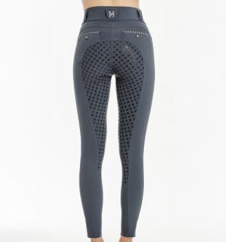 Preview: Horseware; Newmarket Reithose - Vollbesatz - indigo orchid
