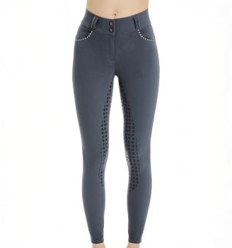 Horseware; Newmarket Reithose - Vollbesatz - indigo orchid