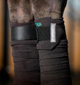 Horseware; Amigo Fleece Bandagen - schwarz