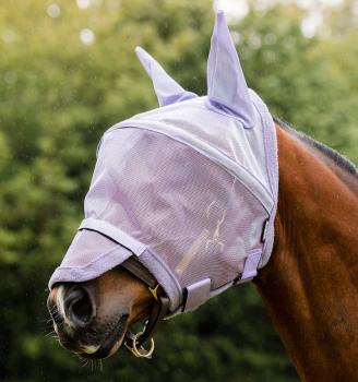 Horseware; RAMBO Plus Flymask - lavender
