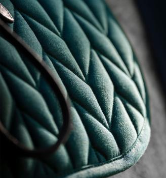 Preview: Horseware; Newmarket Close Contact Spring-Schabracke - dynasty green