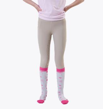 Horseware; Kids Riding Tights - beige
