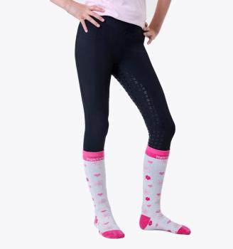 Preview: Horseware; Kids Riding Tights - core black