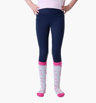 Horseware; Kids Riding Tights - core navy