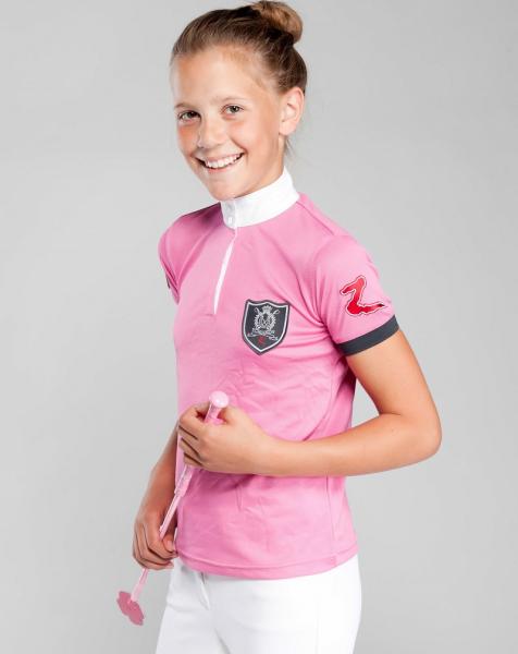 Horze;  Cool Turniershirt - pink