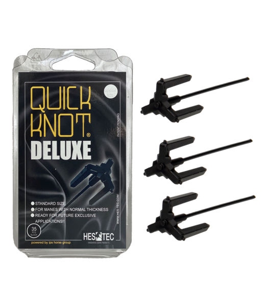 Einflechthilfe Quick Knot Deluxe - Standart - schwarz