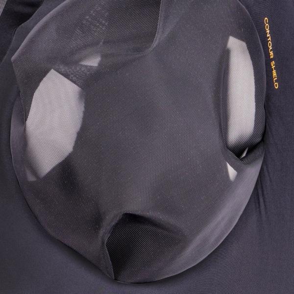 Shires; Pro Stretch Fliegenmaske - schwarz