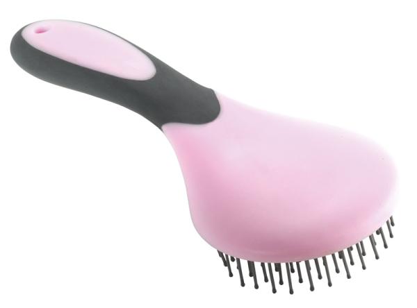 Hippotonic; Mähnenbürste - rosa/grau