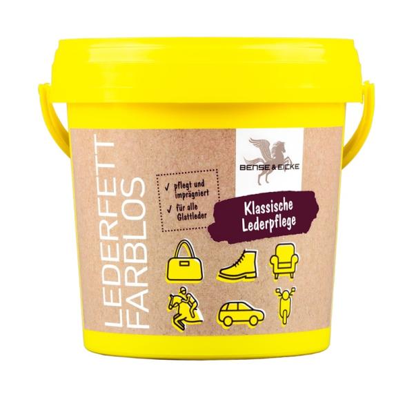B&E; Lederfett farblos - 1000g