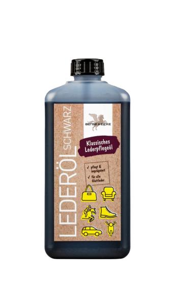 B&E; Lederoel schwarz - 500ml
