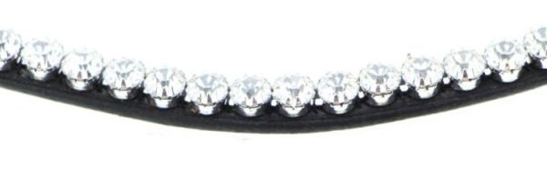 Meralino Stirnband Premium Crystal - silber