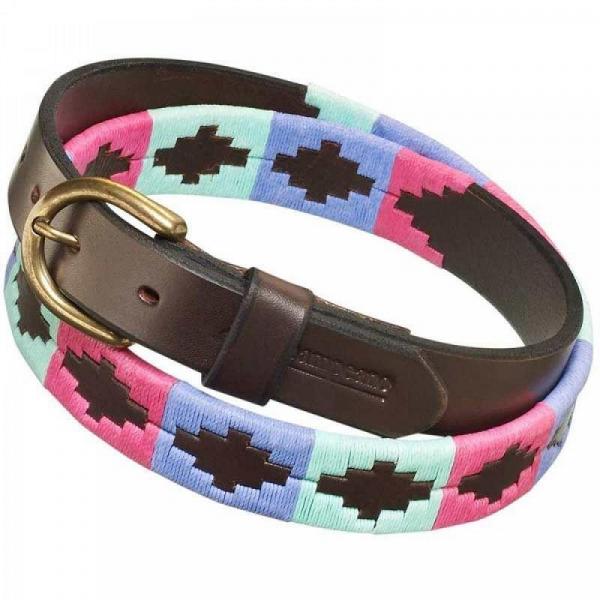pampeano; Ledergürtel Skinny Escocia