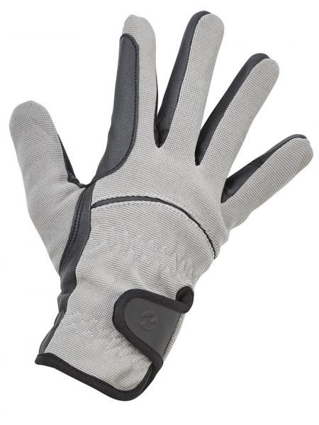Busse; Winterhandschuhe Kaja - grau/schwarz
