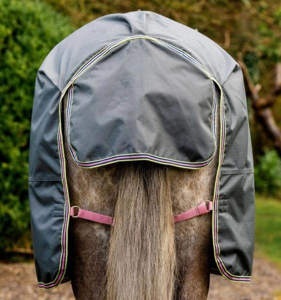 Horseware; AMIGO Hero Ripstop Turnout Lite - 0g - shadow/rose