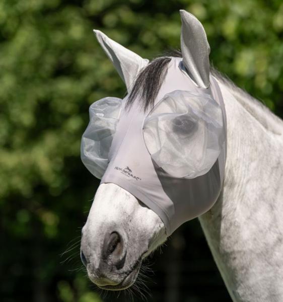 Horseware; Defense Flymask - silver