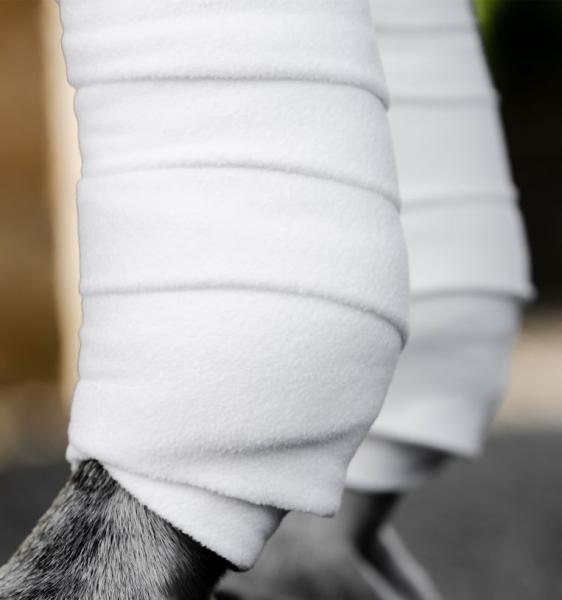 Horseware; Amigo Fleece Bandagen - weiss