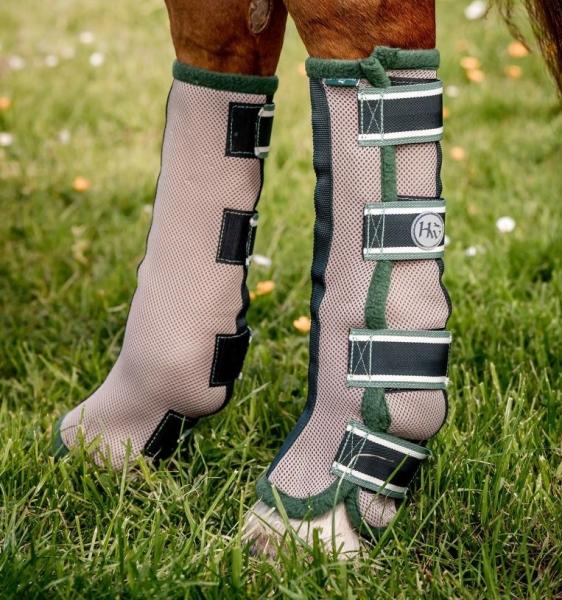 Horseware; Flyboots Airmesh - oatmeal / sage