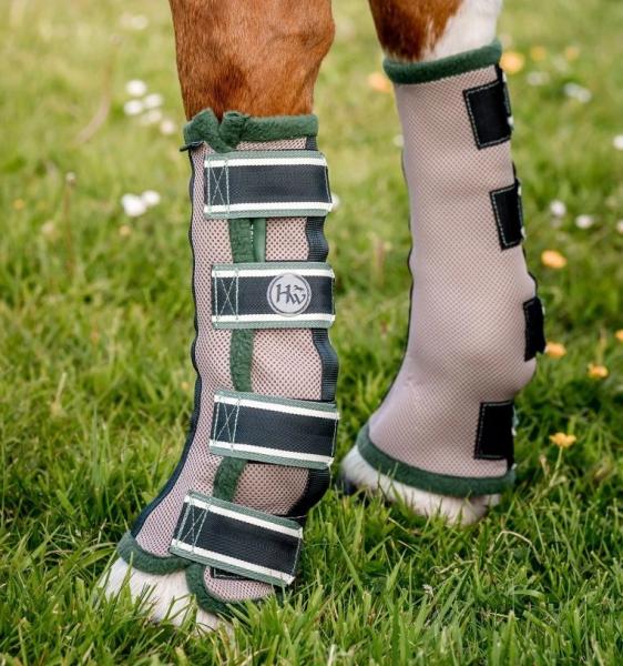 Horseware; Flyboots Airmesh - oatmeal / sage