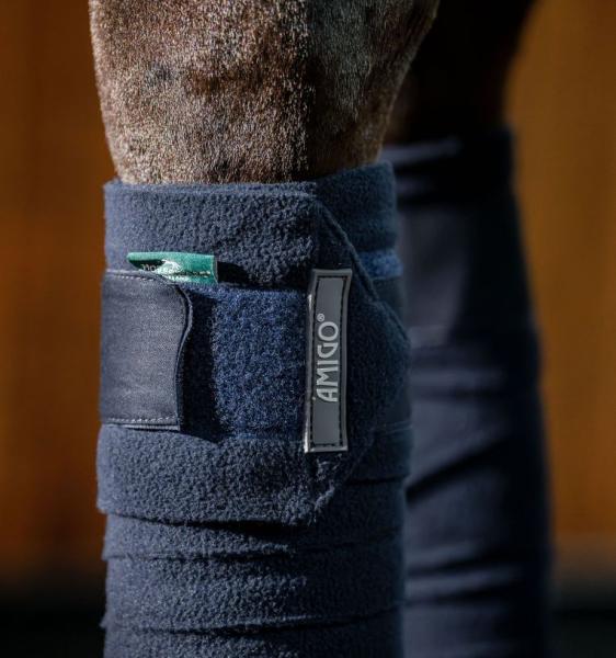 Horseware; Amigo Fleece Bandagen - navy