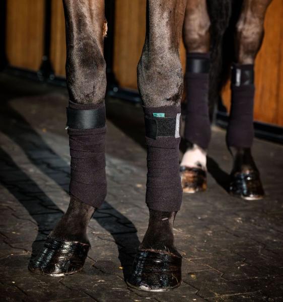 Horseware; Amigo Fleece Bandagen - schwarz