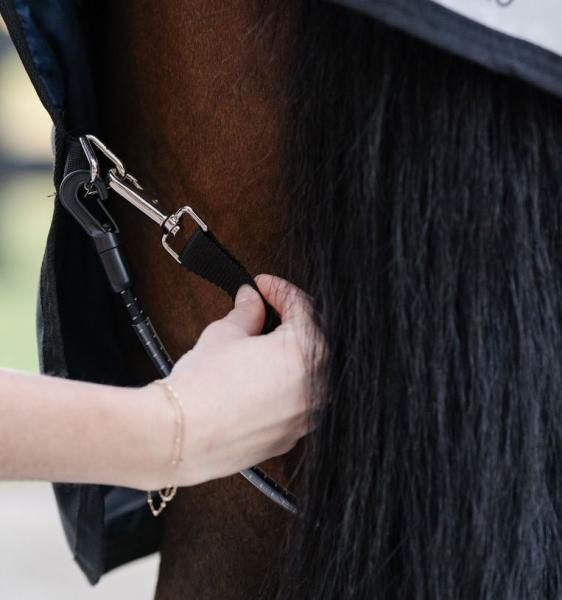 Horseware; Elastische Beinriemen - schwarz